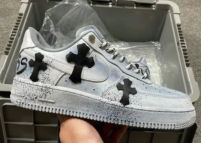 CROSS PRAY BLESS CUSTOM AIR FORCE 1